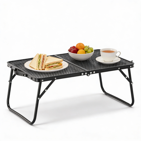 TOURIST FOLDING TABLE WHITE 60x40x26,5 CM