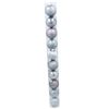 KPL. 10 BOMBEK 6 CM OLIV/ CU/ GRAFIT *7139