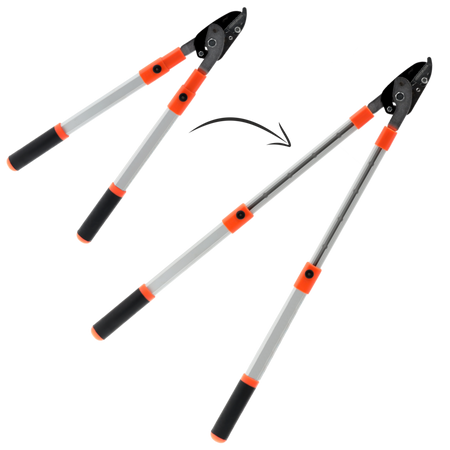 TELESKOPICKÉ ZÁHRADNÉ NOŽNICE RUČNÉ 64 - 98 CM *6776
