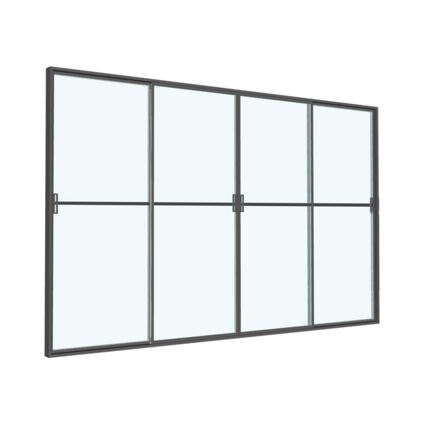 DRZWI PRZESUWNE POLIWĘGLANOWE DO PERGOLI ALUMINIOWEJ SZARE 4 M