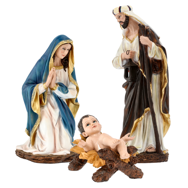 ZESTAW FIGUR BOŻONARODZ. 11 EL. do 110 CM polyresin *0480