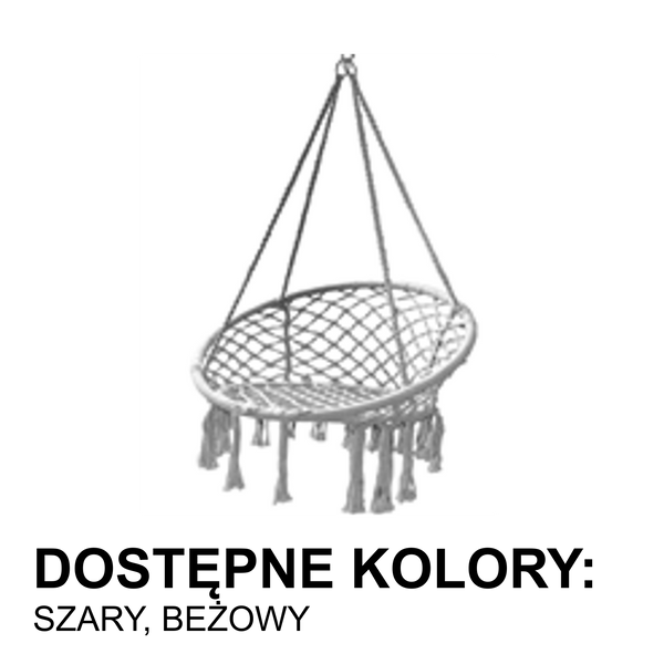 HANGING CHAIR - STORK'S NEST 80x60x120cm *2696