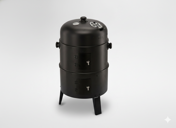 MULTIFUNCTIONAL 3 IN 1 BBQ/SMOKER/FIRE PIT 44 x 53 x 80 CM