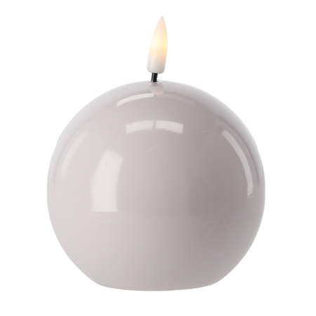 CANDLE DIN WAX LED - BOL 8,5 x 8,5 CM MIX CULOARE *9317