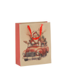 CHRISTMAS GIFT BAG SANTA CLAUS 26 x 32 x 10 CM