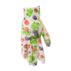 GARDEN GLOVES "7" PATTERN, POLYESTER WITH POLYURETHANE PACKET=12