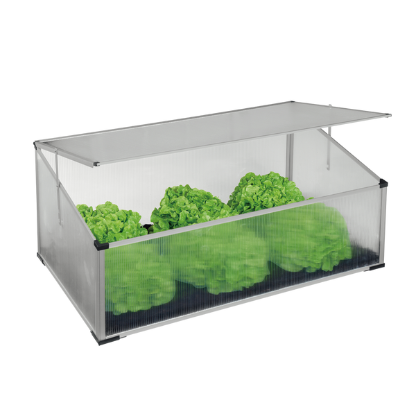 SKLENÍK / ROSTLINA 100 x 60 x 30/40 CM Z POLYKARBONÁTU *3972