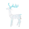 CHRISTMAS DECORATION - LED REINDEER 105 CM IRIDESCENT