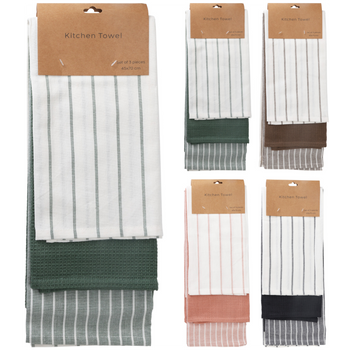 SET OF 3 KITCHEN TOWELS 70X45CM*8547