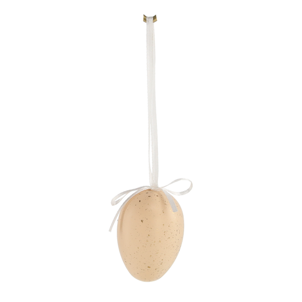 SET OF 6 EASTER EGGS WITH A PENDANT ASSORTED COLORS