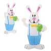 INFLATABLE BUNNY WITH EASTER EGG 180 CM LED