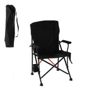 FOLDING CAMPING/FISHING CHAIR DARK BLUE 58 x 58 x 90 CM