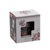 PORCELAIN MUG WITH INFUSER AND LID 340 ML ASSORTED FLORAL PATTERNS