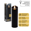 LED CANDLE BLACK 5 X 17,5 CM