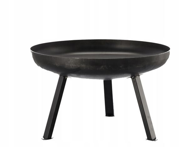 GARDEN STEEL FIRE PIT 60 x 36 CM