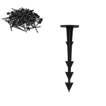 KPL. 100 SZPILEK DO MOCOWANIA AGROWŁÓKNINY 12,5 cm *0806