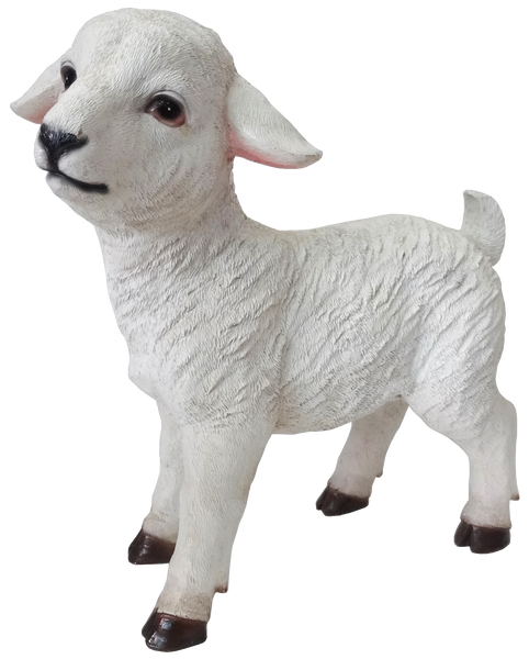 FIGURA DE CRĂCIUN - OVIȚĂ 30 CM *4442