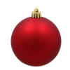 KPL. 12 BOMBS 8 CM RED / GOLD / SILVER *3757