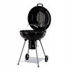 CHARCOAL KETTLE BBQ WITH LID, ASH PAN AND WHEELS 66 x 57 x 85 CM