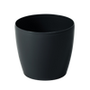 MAGNOLIA POT COVER 250 MM BLACK