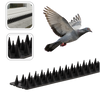 PLASTIC BIRD SPIKES 4.5X50CM BLACK PACK=10PCS