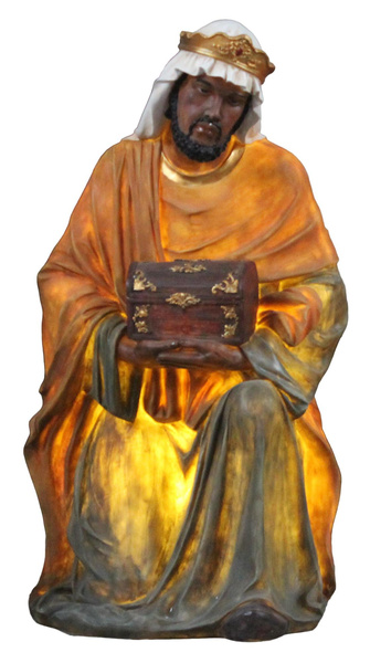 KPL.FIGUR BOŽÍHO NAROZENÍ 11 EL.150 CM HMOTNOST PRYSKYŘICE PODSVÍCENÉ *2044