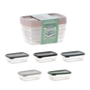 SADA 3 OBDĹŽNIKOVÝCH NÁDOB TREND BOX 0,6L *8861