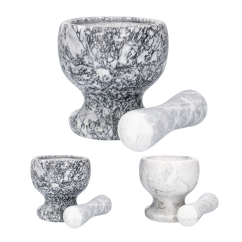 MARBLE MORTAR 12,5 X 12,5 CM BIA