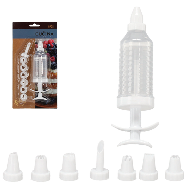 DECORATOR PENTRU TORT 8 buc.*9630