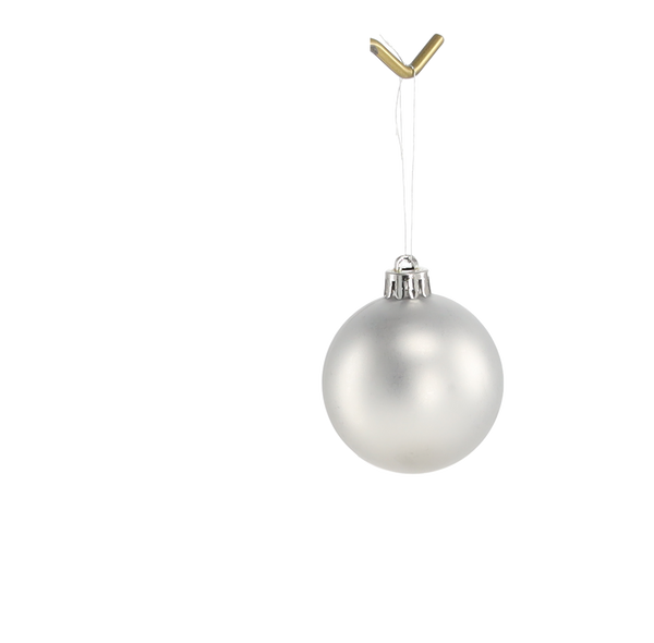 SET OF 23 BAUBLES RED/GOLD/SILVER