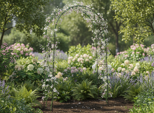 PERGOLA OGRODOWA 114 x 37 x 230 CM (+KOTWY) 