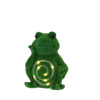 FIGURKA OGRODOWA - ŻABA ŚWIECĄCY BRZUSZEK 12,5 x 10,5 x 16,5 CM LED opak=4szt *7638