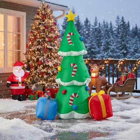 INFLATABLE CHRISTMAS TREE LED