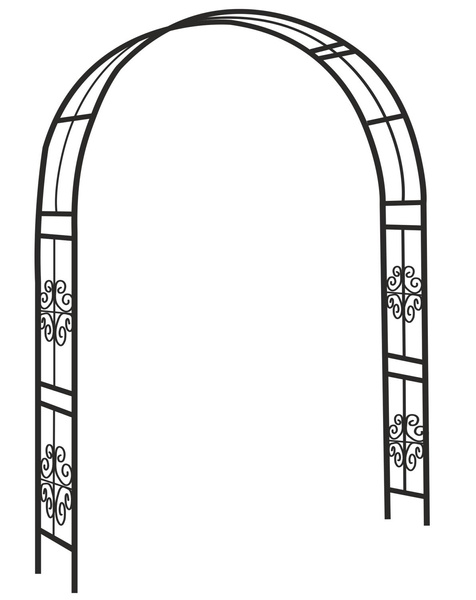 Garden Pergola 118 x 24 x 220CM