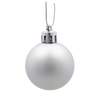 SET OF 24 CHRISTMAS BAUBLES RED, SILVER, GOLD