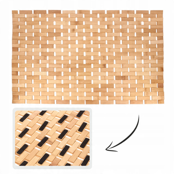 BAMBOO BATH MAT "BARBADOS" 50X70CM