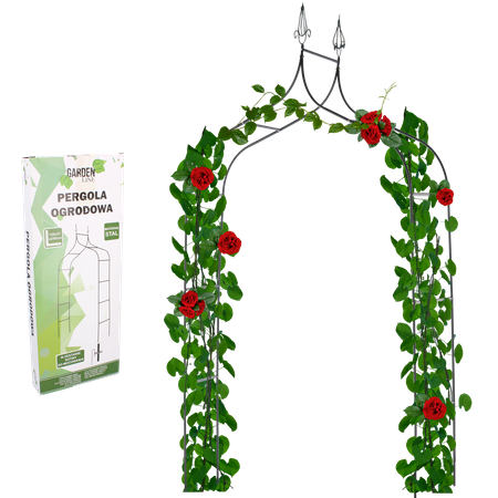 Garden Pergola 150 x 37 x 240 CM (+ ANCHORS)