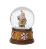 CHRISTMAS SNOWBALL - GINGERBREAD DECORATION 4.5 X 4.5 X 6.5 CM MIX OF PATTERNS disp=12pcs *5690