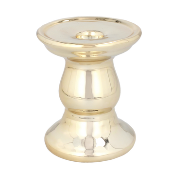 CANDU CUSCĂT DIN CERAMICĂ AURIE/SREABILITĂ ÎNALTIME 10,2 CM ambalaj=4buc *3669