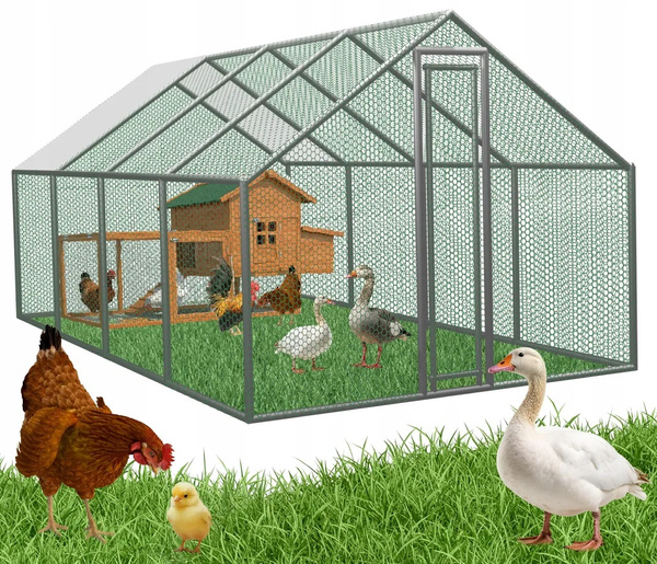 3X6M CHICKEN COOP (TRIANGLE TOP)