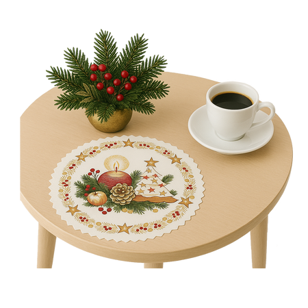 CHRISTMAS NAPKIN DIA. 36 CM