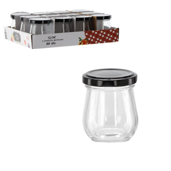 GLASS JAR 80 ML