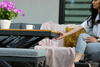 6 PCS ALU TEAK SOFA SET