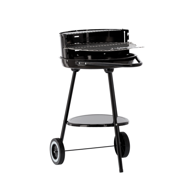 GRILL WĘGLOWY PROSTY Z KÓŁKAMI 58 x 44 x 72 CM *5351