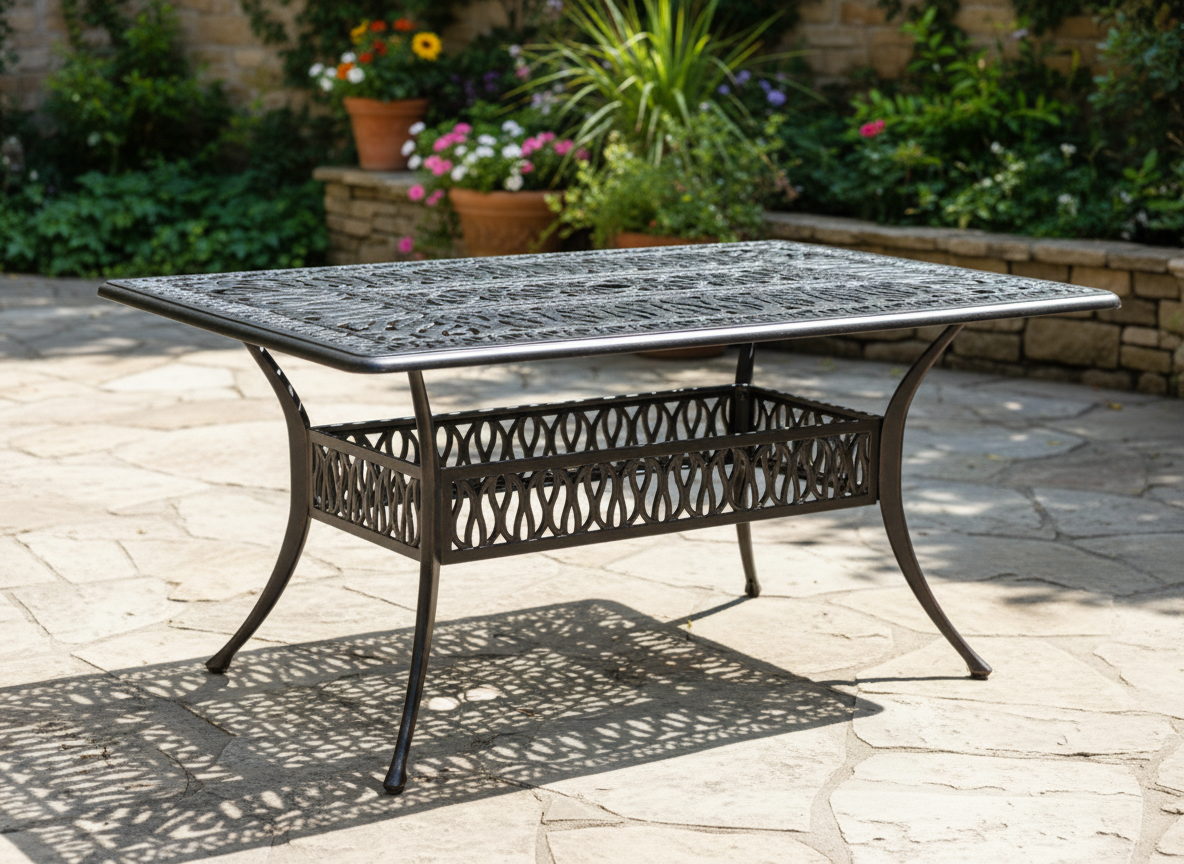 STÓŁ ALUMINIOWY "HASTINGS" ANTYCZNY BRĄZ 150 x 90 x 73 CM *4089 pol_pl_STOL-ALUMINIOWY-HASTINGS-ANTYCZNY-BRAZ-150-x-90-x-73-CM-4089-9170_6