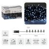 LAMPKI LED 200L ZIMNY BIAŁY DŁ. 3 + 10 M WEWN/ZEWN *9454