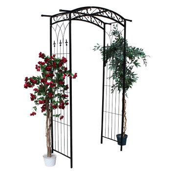 PERGOLA OGRODOWA 105 X 46 X 215 CM *9043