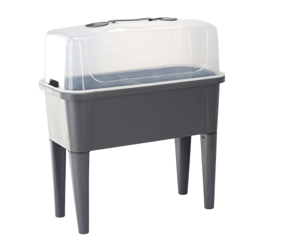 MASĂ DE SERĂ CU CAPAC 76 x 38 x 83 CM ANTRACIT *3982