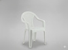 GARDEN CHAIR 56 X 42 X 78 CM WHITE
