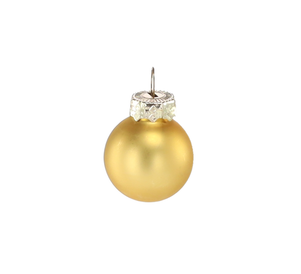 SET OF 24 CHRISTMAS TREE BAUBLES MIX COLORS 2,5 CM